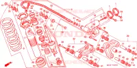 COUSSIN ARRIERE(3) pour Honda XR 200 R de 1991