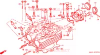 CULASSE pour Honda XR 200 R de 1984