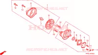 POMPE A HUILE pour Honda XR 100 de 1999