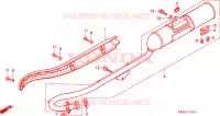 SILENCIEUX D'ECHAPPEMENT pour Honda XR 100 de 1999