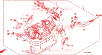 CORPS DE PAPILLON pour Honda 125 VARADERO de 2007