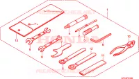 OUTIL pour Honda 125 VARADERO de 2001