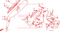SILENCIEUX D'ECHAPPEMENT  pour Honda 125 VARADERO de 2007