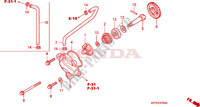 POMPE A EAU pour Honda CBR 125 BLACK de 2010
