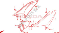 COUVERCLES LATERAUX pour Honda CRF 230 F de 2011
