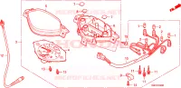 COMPTEUR pour Honda SCV 100 LEAD de 2009