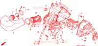 FILTRE A AIR pour Honda CN 250 HELIX de 1987