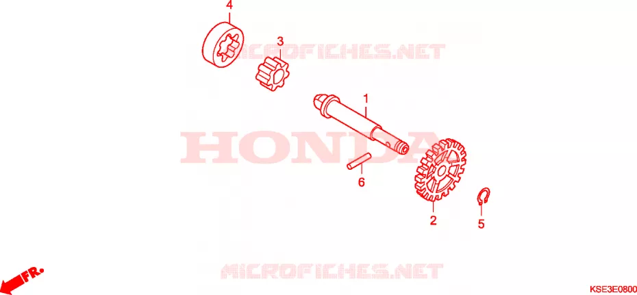 POMPE A HUILE Honda MOTO 150 CRF 2008  CRF150RB8