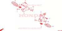 REPOSE PIED pour Honda CRF 100 de 2009