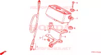 COMPTEUR DE VITESSE pour Honda XR 200 R de 2000