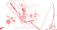 MAITRE CYLINDRE DE FREIN AVANT Chassis 250 honda-moto CR 2003 F__0200