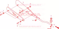 SILENCIEUX D'ECHAPPEMENT pour Honda INNOVA 125 de 2012