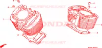 CYLINDRE  pour Honda VT 1100 SHADOW C2 de 1997