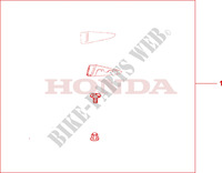DEFLECTEUR DE RETROVISEUR pour Honda ST 1100 ABS de 2001