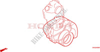 POCHETTE DE JOINTS B pour Honda VIGOR 650 34HP de 1999