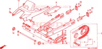 BRAS OSCILLANT pour Honda CBR 600 de 1998