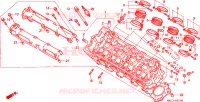 CULASSE pour Honda CBR 600 de 1998