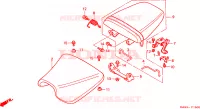 SELLE pour Honda CBR 919 RR FIREBLADE de 1998