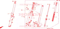 FOURCHE pour Honda CBR 1100 SUPER BLACKBIRD de 2005