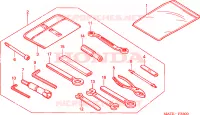 OUTIL pour Honda CBR 1100 SUPER BLACKBIRD de 2005
