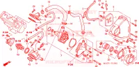 POMPE A EAU pour Honda CBR 1100 SUPER BLACKBIRD de 2005