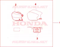 SAC ARRIERE SOUPLE TOURING pour Honda CBR 1100 SUPER BLACKBIRD de 2005