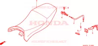 SELLE pour Honda CBR 1100 SUPER BLACKBIRD de 2005