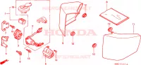 COUVERCLES LATERAUX pour Honda SHADOW VT 750 de 1999