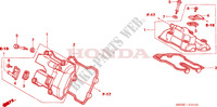 COUVRE CULASSE pour Honda VTR 1000 FIRE STORM de 2005
