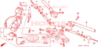 GUIDON   TE DE FOURCHE pour Honda VTR 1000 F de 2006