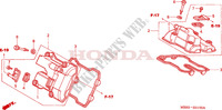 COUVRE CULASSE pour Honda VTR 1000 FIRE STORM de 2001