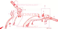 COMMODO   LEVIER   CABLE pour Honda VFR 800 INTERCEPTOR de 1999