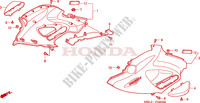 CARENAGES LATERAUX AVANT pour Honda DEAUVILLE 650 de 2000