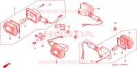 CLIGNOTANT(U) pour Honda XR 650 de 2004
