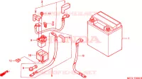 BATTERIE pour Honda XL 1000 VARADERO de 2002