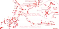 GUIDON   TE DE FOURCHE pour Honda XL 1000 VARADERO de 2002