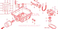 POMPE A HUILE pour Honda XL 1000 VARADERO de 2002