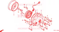 ALTERNATEUR pour Honda XL 1000 VARADERO ABS OTHERS COLORS de 2006