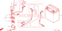 BATTERIE pour Honda XL 1000 VARADERO ABS OTHERS COLORS de 2006