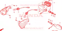CLIGNOTANT pour Honda XL 1000 VARADERO ABS OTHERS COLORS de 2006