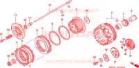EMBRAYAGE pour Honda XL 1000 VARADERO ABS OTHERS COLORS de 2006