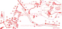 GUIDON   TE DE FOURCHE pour Honda XL 1000 VARADERO ABS OTHERS COLORS de 2006