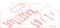 OUTIL pour Honda XL 1000 VARADERO ABS OTHERS COLORS de 2006