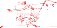 PEDALE pour Honda XL 1000 VARADERO ABS OTHERS COLORS de 2006