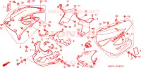 SABOT pour Honda XL 1000 VARADERO ABS OTHERS COLORS de 2006