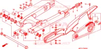 BRAS OSCILLANT pour Honda XL 1000 VARADERO de 2000