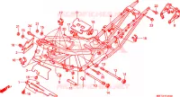 CADRE pour Honda XL 1000 VARADERO de 2000