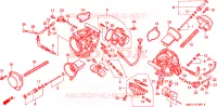 CARBURATEUR (PIECES CONSTITUTIVES) pour Honda XL 1000 VARADERO de 2000