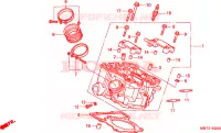 CULASSE(ARRIERE) pour Honda XL 1000 VARADERO de 2000