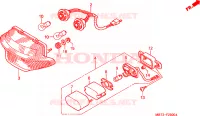 FEU ARRIERE pour Honda XL 1000 VARADERO de 2000